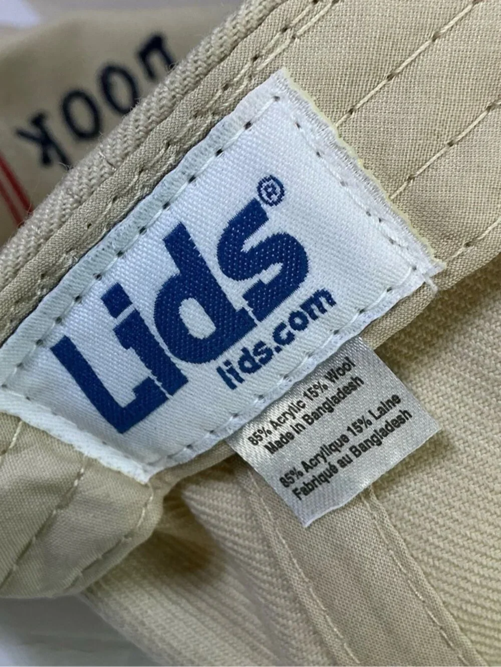 Lids Baseball Cap Jesus is Coming Blue Embroidery Khaki Tan Unisex Adult OS